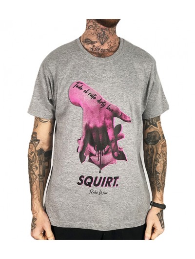 Camiseta Rulez Squirt gris